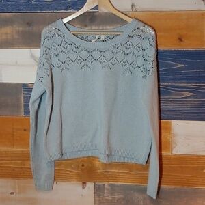 Frenchi Sweater M blue grey